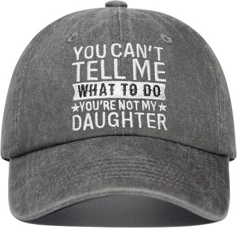 Dad/Mom Gifts from Daughter, Mothers Day Fathers Day Birthday Gifts for Dad Mom - Adjustable Baseball Cap in Saudi Arabia