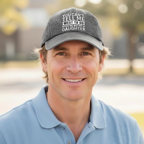 Dad/Mom Gifts from Daughter, Mothers Day Fathers Day Birthday Gifts for Dad Mom - Adjustable Baseball Cap in Saudi Arabia