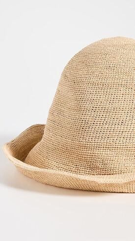 Janessa Leone Women's Teagan Straw Hat in Kuwait