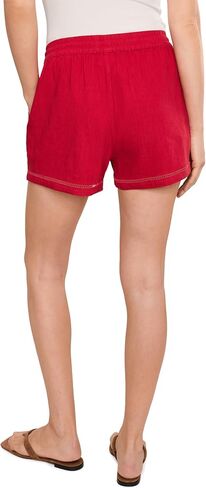 KUT from the Kloth Aria Linen Tie Front Shorts in Kuwait