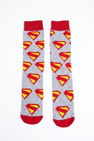 Superman Krypto Costume Logo Symbol 3-Pack Crew Socks Adult Casual Crew Socks in Saudi Arabia