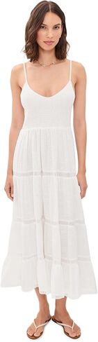 Z SUPPLY Women's Behati Eyelet Maxi Dress in Kuwait
