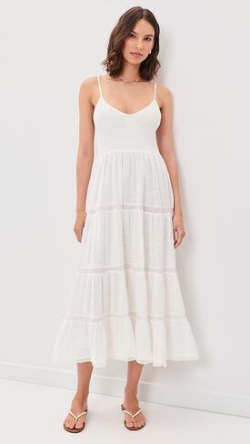 Z SUPPLY Women's Behati Eyelet Maxi Dress in Kuwait