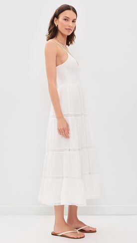 Z SUPPLY Women's Behati Eyelet Maxi Dress in Kuwait