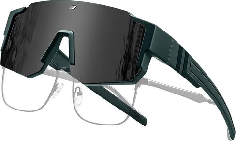 Joopin Oversized Sunglasses Over Glasses Men Women Polarized Fit Over Sun Glasses UV400 Sports Shades Running Fishing in Saudi Arabia
