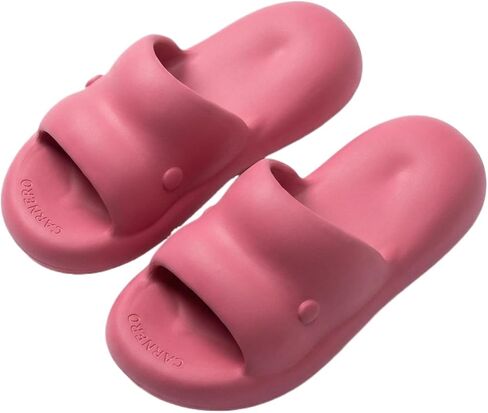 Cloud Slippers for Women Lightweight Pillow Slides Compression Sandals Comfy Soft Thick Sole Non-Slip Shower Shoes in Saudi Arabia