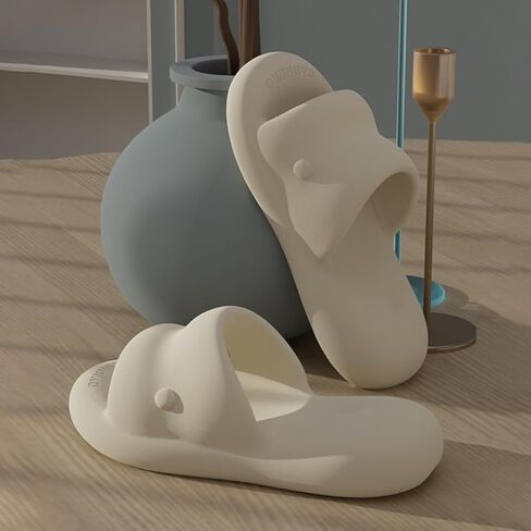 Cloud Slippers for Women Lightweight Pillow Slides Compression Sandals Comfy Soft Thick Sole Non-Slip Shower Shoes in Saudi Arabia