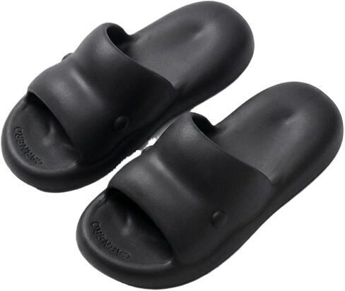 Cloud Slippers for Women Lightweight Pillow Slides Compression Sandals Comfy Soft Thick Sole Non-Slip Shower Shoes in Saudi Arabia