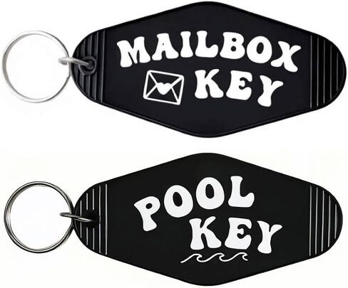 Lemua Mailbox Keychain Pool Key Keychain in Kuwait