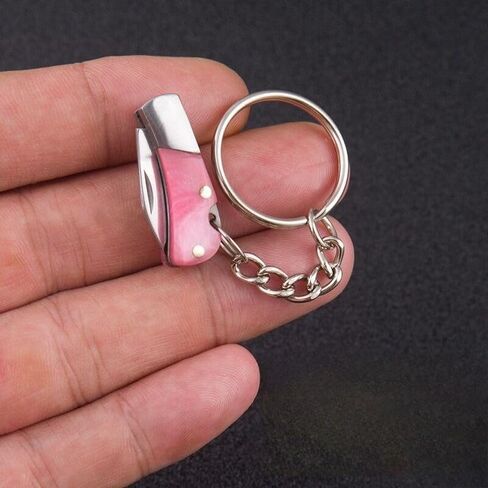 Mini Folding Keychain Portable Key Chain Hanging Outdoor Unboxing Keyring in Kuwait