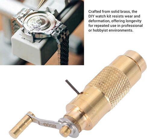 Mainsprings Winder Set, Brass Watch Winder Kit Fit for 2000 2671 2235 8200 8500-1 8500-2 3135/2824 C07111 7750 2892/2836 Movement in Saudi Arabia