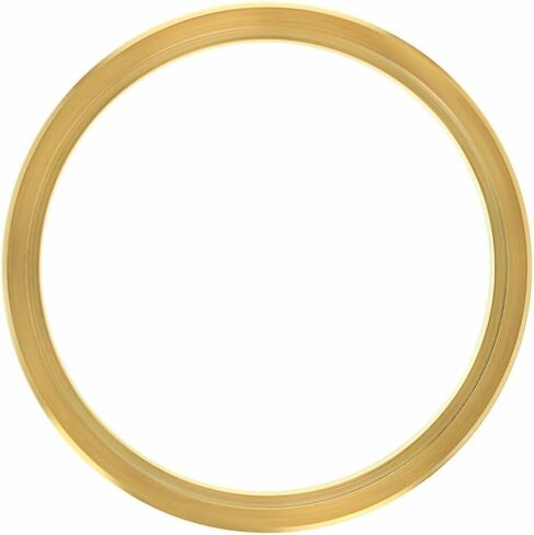 Ewatchparts Plain Smooth Bezel Compatible With Rolex 1601 1602 1603 1802 1803 16013 Watch Domed Gold in Kuwait