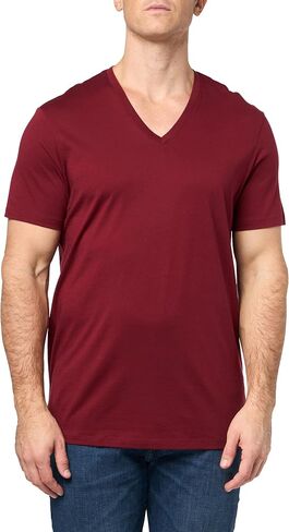 Armani Exchange Men's Pima Cotton Jersey Short Sleeve V-Neck T-Shirt in Kuwait