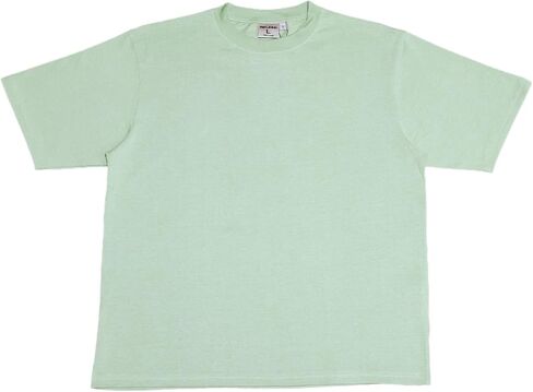 RIFLESSI Men's Premium Heavyweight Short Sleeve Crew Neck 100% Cotton T-Shirt Regular Big Tall in Saudi Arabia
