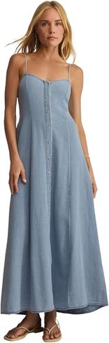 Z SUPPLY Women's Angel Eyes Twill Midi Dress in Saudi Arabia