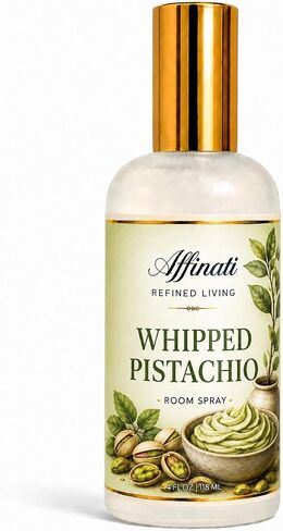 Affinati Creamy Buttercream Room Spray, 4 oz – Highly Fragrant Sweet Vanilla Frosting Home Fragrance, Air Freshener Odor Eliminator, Room Spray in Kuwait