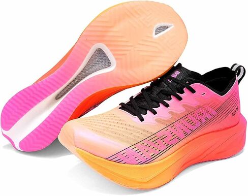 Carbon Plate Running Shoes Men’s and Women’s Running Shoes Lightweight, Cushioned, Arch Support Sneakers for Running, Training, and Daily Wear in Kuwait