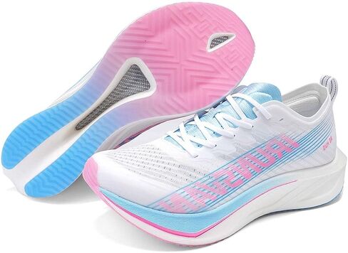Carbon Plate Running Shoes Men’s and Women’s Running Shoes Lightweight, Cushioned, Arch Support Sneakers for Running, Training, and Daily Wear in Kuwait