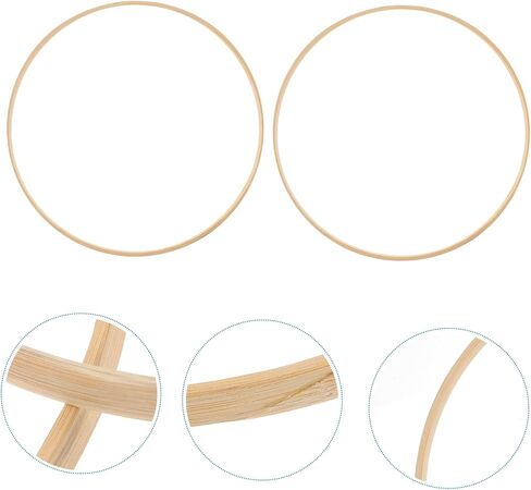 OHPHCALL 12pcs Dream Catcher Round DIY Dream Catcher Ring Craft Making Materials for Handmade Decorations in Saudi Arabia