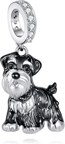 Schnauzer Charm Bracelets Dog Charms for Bracelets Schnauzer Jewelry Gifts for Women in Saudi Arabia
