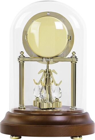 SEIKO QXN236GLH Desk and Table Clock, Brown in Saudi Arabia