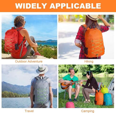 Dansydaisy 12 Pcs Backpacks Bulk - 17 Inch Multicolor Foldable Backpacks with Elastic Draw Cord Bookbags for School, Outdoor Travel, Camping in Kuwait