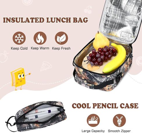 Camo Backpack for Boys, Tactical Boys Backpack with Lunch Box Pencil Case, Kids Backpacks with USB Charging Port, Military Army School Bookbag for Teen Boy Elementary Middle High School Camp in Kuwait