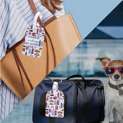 London is Always a Good Idea Gift UK The Gherkin Gift Double-Decker Telephone Booth Traveller Luggage Tag (London tag) in Saudi Arabia