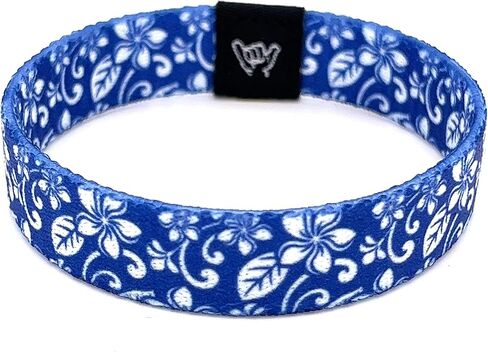 Hang Loose Bands - Coastal Surfer Beach Bracelet for Men, Women & Teens - Comfy Summer - Boho Reversible Wristband- Aloha Spirit| Medium: 7.5" length (for large wrists) in Saudi Arabia