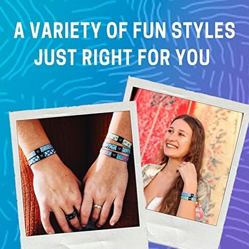 Hang Loose Bands - Coastal Surfer Beach Bracelet for Men, Women & Teens - Comfy Summer - Boho Reversible Wristband- Aloha Spirit| Medium: 7.5" length (for large wrists) in Saudi Arabia