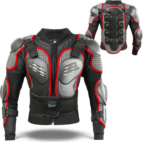 دراجة نارية للأطفال Jakcet-Dirk Bike Gear، بدلة درع موتوكروس للشباب، حماية من الصدمات الخلفية للصدر in Kuwait