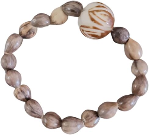 Job's Tears Beaded Bracelet Natural Beaded Elastic Healing Bracelets in Kuwait