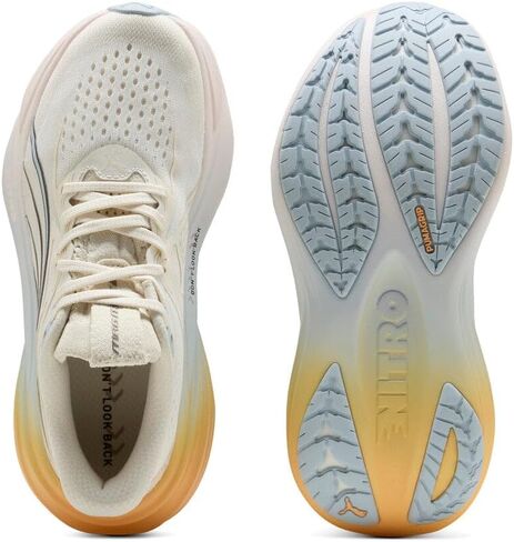 حذاء الجري Magmax Nitro 2 للنساء من PUMA، أبيض دافئ، مقاس 9 B متوسط ​​أمريكي in Kuwait