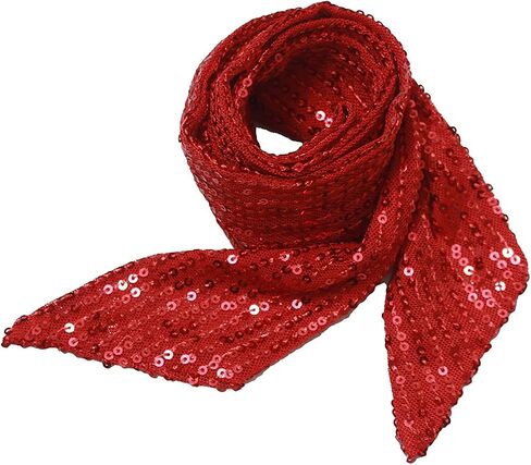 Small scarf with fashionable sequins for decoration in Saudi Arabia