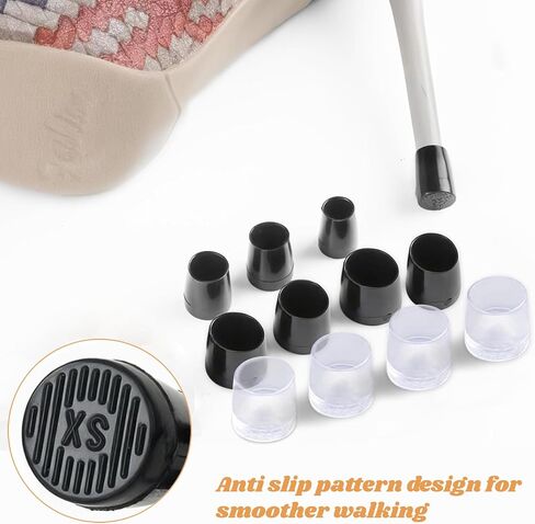 Heel Protectors for Grass 10 Pairs, 5 Sizes Heel Covers for High Heels, Clear, Heel Caps Stoppers for Walking on Grass and Uneven Floor in Saudi Arabia