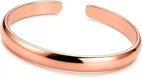 Copper Bracelet for Women — 99.99% Pure Copper Bracelets — Raw, Solid & Handmade Bracelet Cuff Bangles Open Cuff Style in Saudi Arabia