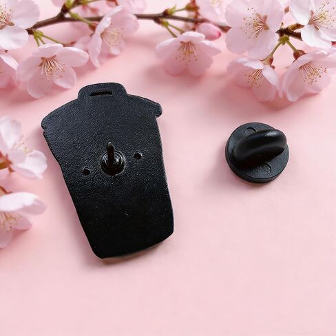 2pcs Funny Enamel Pins for Jackets, Bags, Hats, Backpacks, Cute Bread Maker Lapel Pin Garbage Can Brooch Badge Gift for Women in Saudi Arabia