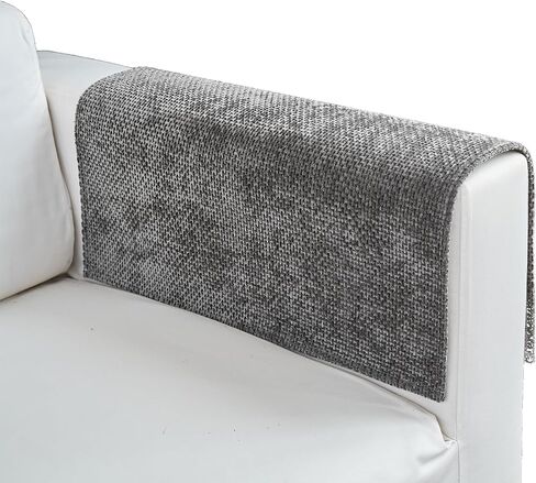 Sofa Arm Covers, Couch Arm Covers,Waterproof Armrest Cover for Sofa, 2pcs Chair Armrest Cover Non-Slip Armchair Slipcovers for Sofa Couch, Headrest Cover, (Light Grey, 24" x 20"-2 pcs) in Saudi Arabia