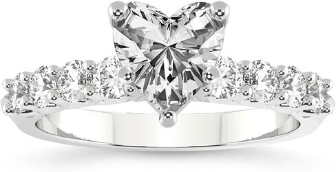 FRIENDLY DIAMONDS Lab Grown Diamond Ring For Women IGI Certified | 1-5 قيراط كاسيدي متشابكة خاتم الماس | 14K Or 18K White, Yellow Or Rose Gold | جودة FG-VS in Kuwait