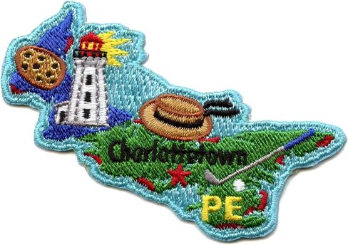Prince Edward Island Patch Canada Province Embroidered Iron On in Kuwait