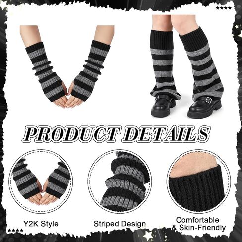 Kenning Y2k Accessories Set Included Leg and Arm Warmers, Star Bag, Cat Ear Hat, Y2k Layered Bracelet Necklace, Hip Hop Pants Chain, Sunglasses, Star Hair Clip, Earrings Vintage Jewelry for Women in Saudi Arabia