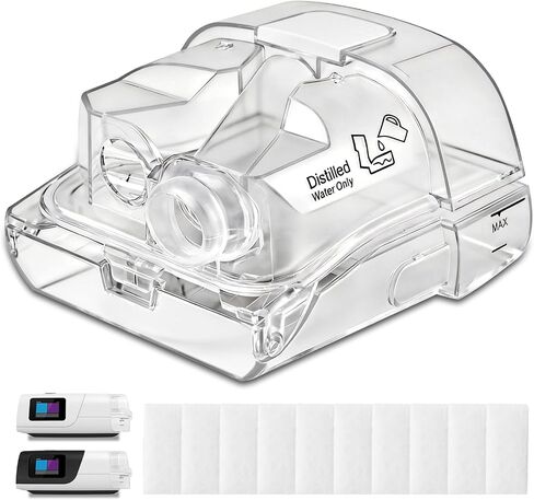 Replacement Water Chamber for ResMed AirSense 11 & Aircurve 11 Machine, Includes 10 Filter Packs, Easy to Install and Clean, Reliable CPAP S11 Supplies in Saudi Arabia