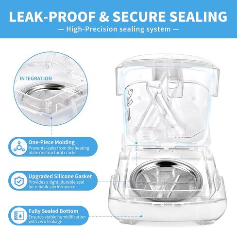 Replacement Water Chamber for ResMed AirSense 11 & Aircurve 11 Machine, Includes 10 Filter Packs, Easy to Install and Clean, Reliable CPAP S11 Supplies in Saudi Arabia