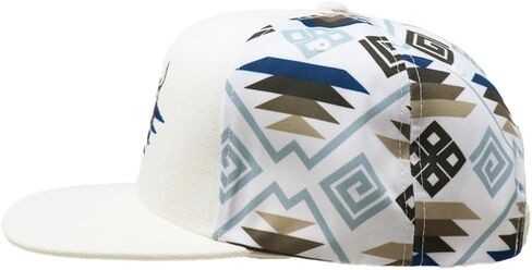 Rodeo Time Dale Brisby White Aztec Skull Adjustable Snapback Hat in Saudi Arabia