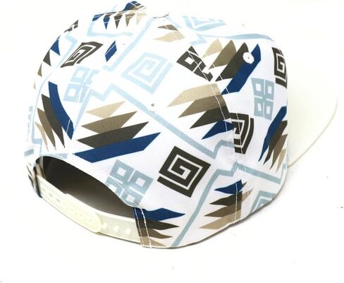 Rodeo Time Dale Brisby White Aztec Skull Adjustable Snapback Hat in Saudi Arabia