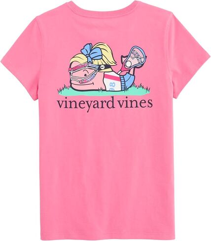 تي شيرت Vineyard Vines للأطفال بأكمام قصيرة بجيب (طفل صغير/أطفال صغار/أطفال كبار) in Kuwait