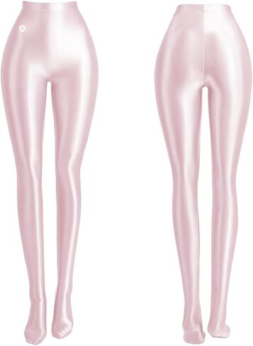 AMORESY Eleganza Sheer Footed Leggings – Ultra-Thin Stretch Full-Length Tights One-Piece Hosiery in Saudi Arabia
