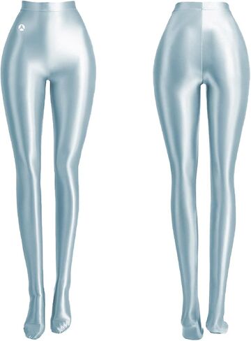 AMORESY Eleganza Sheer Footed Leggings – Ultra-Thin Stretch Full-Length Tights One-Piece Hosiery in Saudi Arabia