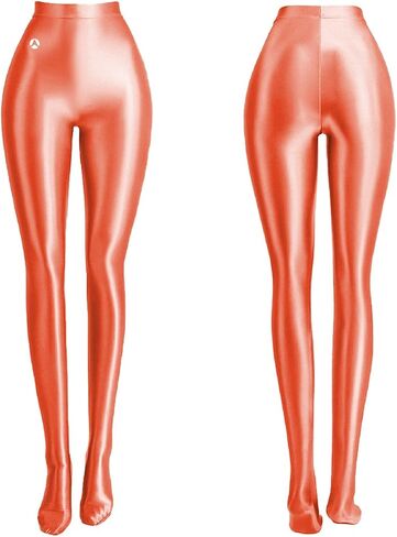 AMORESY Eleganza Sheer Footed Leggings – Ultra-Thin Stretch Full-Length Tights One-Piece Hosiery in Saudi Arabia
