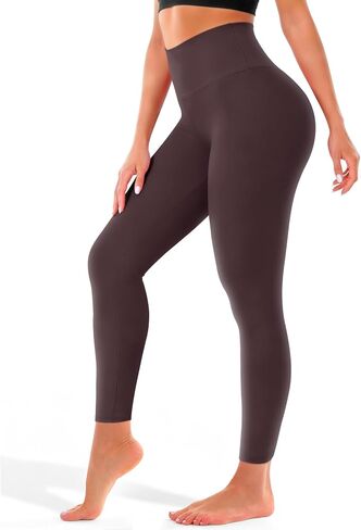 COOLOVER High Waisted Leggings for Women -Tummy Control Buttery Soft Workout Yoga Pants for Gym Running Athletic in Saudi Arabia